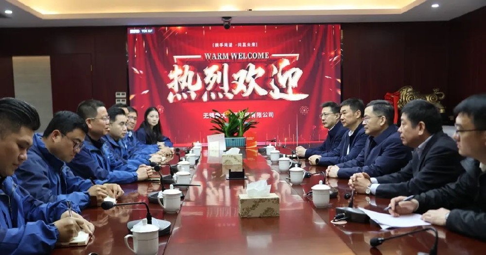区委领导新春走访无锡恒大电子科技有限公司